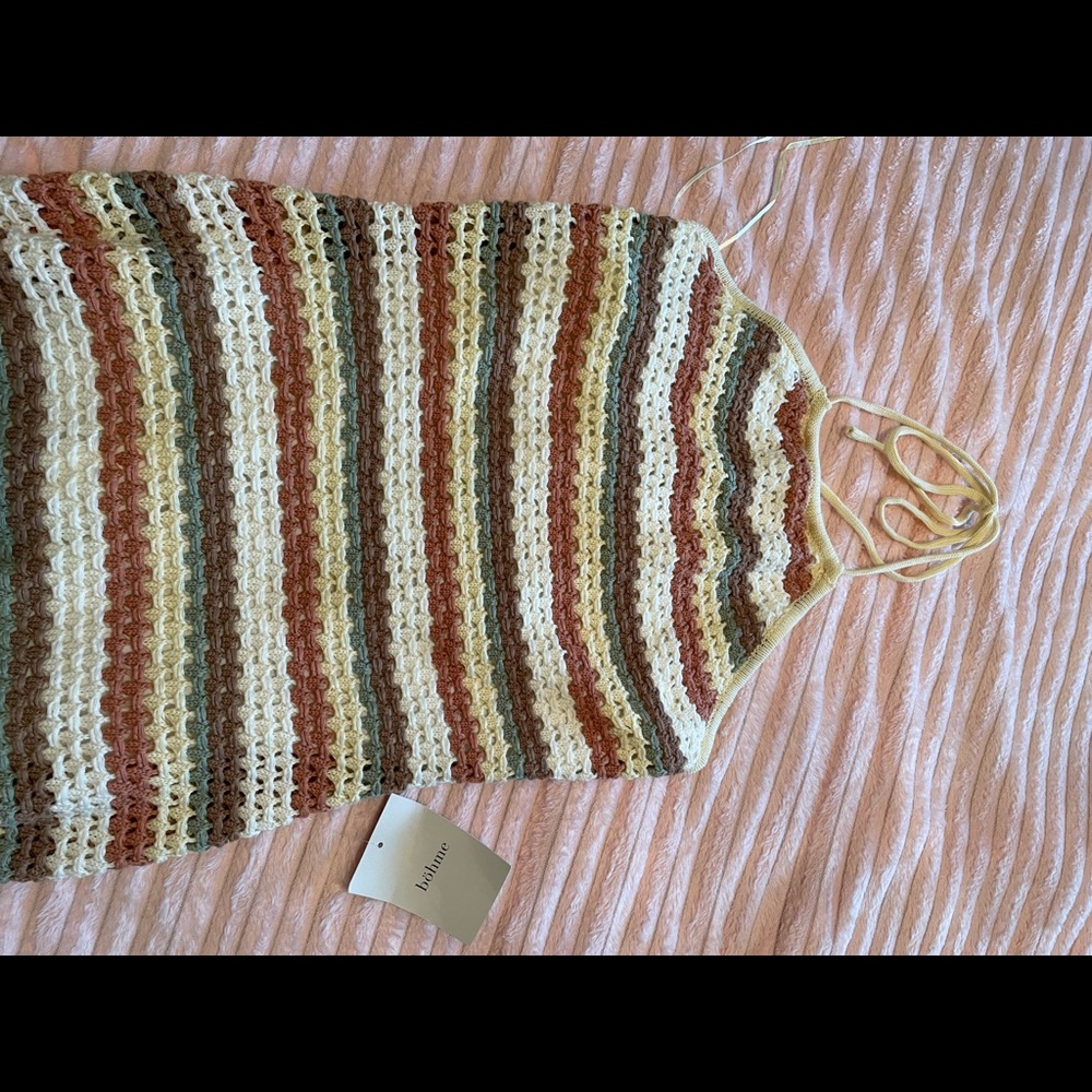Mini crochet dress